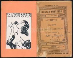 Ady Endre: A tízmilliós Kleopátra. Magyar Könyvtár 586. Bp.,(1910), Lampel R. (Wodianer F. és Fiai) Rt., 63+1 p. Első kiadás. Amatőr papírkötésben, az eredeti papírborítót bekötötték, az eredeti papírborító szakadozott, sérült, ex libris-szel, névbélyegzővel.