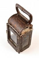 Régi vasutas lámpa, m: 21 cm