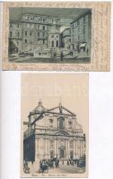 44 db RÉGI olasz városképes lap / 44 pre-1945 Italian town-view postcards