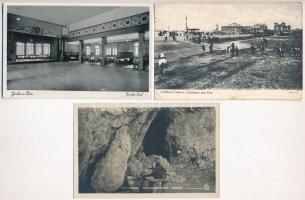 59 db RÉGI külföldi (tengerentúli is) városképes lap / 59 pre-1945 European and overseas town-view postcards