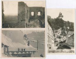 56 db RÉGI osztrák városképes lap / 56 pre-1945 Austrian town-view postcards