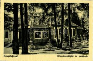 Hargitafürdő, Harghita-Bai; Strandvendéglő és szálloda / restaurant and hotel