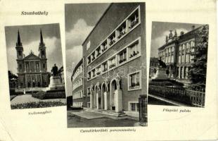 Szombathely, székesegyház, püspöki palota, csendőrkerületi parancsnokság (EK)