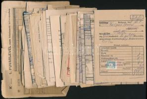 26 db fuvarlevél + pár egyéb okmány