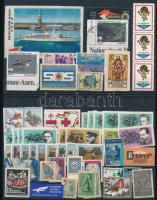 Parafilatélia tétel 6 db stecklapon