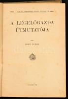 Bíró János: A legelőgazda útmutatója. Bp., 1938. Mezőgazdasági Minisztérium  szakkönyvei. Sérült egé...