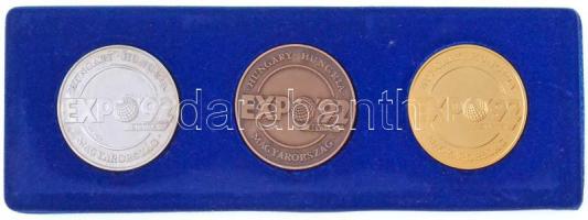 Lebó Ferenc (1960-) 1992. "Expo '92 Sevilla - Magyarország / Európában, Európáért" je...