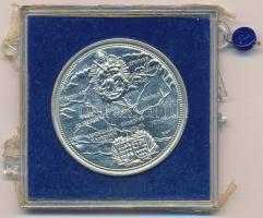 Bognár György (1944-) 1987. "Hungaria Eliberata 1683-1699 - Eger MÉE 1987" Ag emlékérem, s...