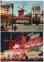 15 db MODERN francia képeslap: Párizsi Moulin Rouge / 15 modern French postcards: Paris Moulin Rouge