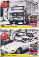 4 db MODERN használatlan motívum képeslap: autó és motorkerékpár/ 4 modern unused motive postcards: automobiles and motorbikes