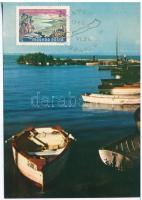 5 db MODERN magyar képeslap: Balatoni Carte Maximum (CM) lapok / 5 modern Hungarian postcards: Balat...