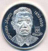 Fritz Mihály (1947-) 1989. "MÉE Szeged - Budai Baráti Kör / Csonka János" Ag emlékérem (35...