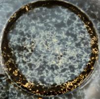 Gorka jelzéssel: mázas kerámia váza, hibátlan, m: 21 cm, d: 18 cm