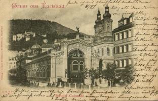 Karlovy Vary, Karlsbad; Sprudel-Colonade (Rb)
