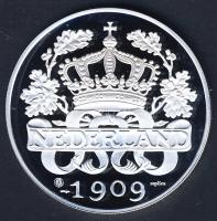 Hollandia 1909. 5c nagyalakú Ag utánverete 31,28g T:PP