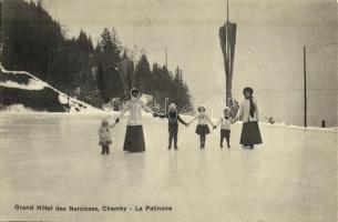 1919 Chamby, Grand Hotel des Narcisses, La Patinoire / hotel, rink