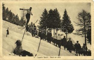 1921 Leysin Sport, Saut en skis / ski jumping (EK)