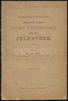 1892 A Komárom-Vármegyei és Komárom Városi Történeti és Régészeti Egylet 1892. évi jelentése. Szerk.: Gyulai Rudolf. VI. évf. Komárom, 1893, Ziegler Károly-ny., szakadozott,hiányos hátsó borítóval és utolsó lappal, 56 p.