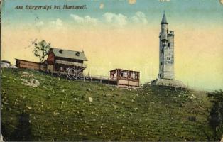 Mariazeller Bürgeralpe, chalet, lookout tower (EK)