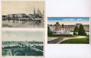 Szeged - 7 db régi képeslap / 7 pre1945 postcards