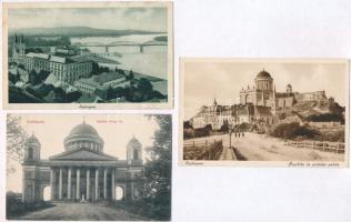Esztergom - 5 db régi képeslap / 5 pre1945 postcards