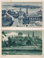 Esztergom - 5 db régi képeslap / 5 pre1945 postcards
