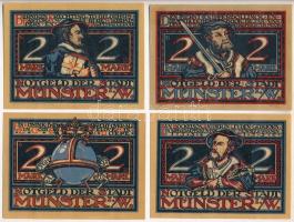 Németország / Weimari Köztársaság / Münster 1921. 2M (5xklf) német nyelvű ismertetővel T:III
German...