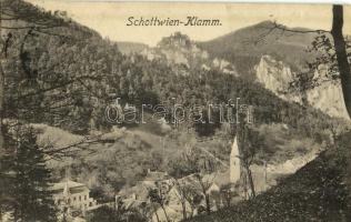 1912 Schottwien, Schottwien-Klamm (fl)