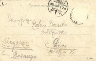 1902 Salzburg, Festung Hohen-Salzburg / Hohensalzburg Castle. G. Baldi No. 100