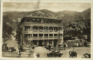 1930 Kufstein (Tirol), Hotel Egger / hotel, automobiles