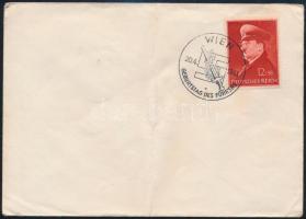 cca 1938-1941  Braunau am Inn. Die Geburtstadt des Führers, német nyelvű prospektus, + A boríték &qu...