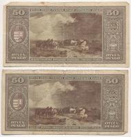 1945. 50P (4x) T:III,III-
Adamo P15