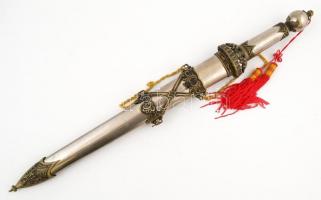 Díszkard, jó állapotban, eredeti dobozában, h: 56 cm