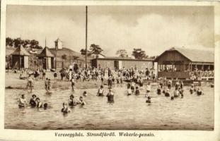 1931 Veresegyház, strandfürdő, Wekerle pensio (EK)