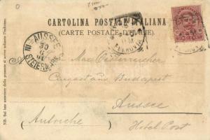 1901 Roma, Rome; Colosseo / Colosseum. litho s: Raff. Carloforti (EK)