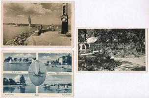 Siófok - 5 db képeslap (2 modern) / 5 postcards (2 modern)