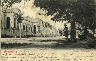 1906 Langenlois, Kaiser Josefstrasse / street view, villa (EB)