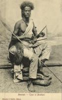 Aswan, Assouan; Type of Bischiari / warrior, Egyptian folklore