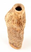 Sós jelzéssel kerámia váza, kopásnyomokkal, m: 32 cm