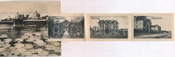 Hévízgyógyfürdő, leporellolap. Mérei Ignác kiadása (fa)