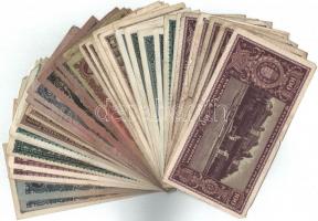 60db-os vegyes magyar pengő bankjegy tétel T:III,III-