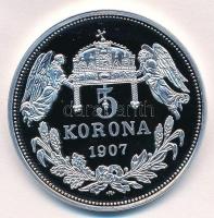 DN "Magyarok Krónikája - Először is tüzes vassal megkoronázták" ezüstözött, multicolor Cu ...