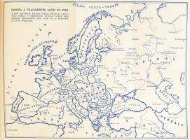 A régi és az új Európa atlasza. Szerk.: Juhász Vilmos. Bp., ,Dante, 115+1 p.+9 t.(térkép,egy hártyap...