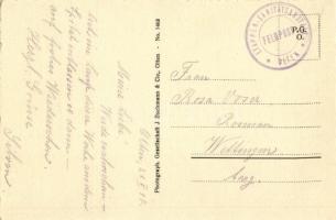 Olten, E. S. A. / military hospital + "Feldpost Etappen-Sanitatsanstalt Olten" cancellatio...