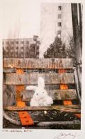 2008 Jász Sándor: Csernobil, Pripyat, 2 db fotóprint, 32×45 cm