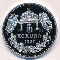 DN "Magyarok Krónikája - Államügyek vitelében visszavonulok" ezüstözött, multicolor Cu eml...