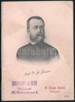 cca 1900 dr. Jaeger C, tanár-féle gyapjú alsóruházat képes árjegyzék 41p. 12 cm