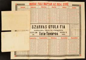 cca 1917 5 db képes újság naptár