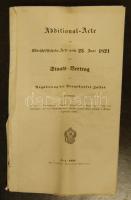 1821 112 oldalas vánm és Elba-hajózási-rendelet német nyelven