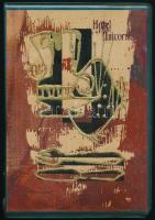 1928, 1970 Richmond Parkhotel Karlsbad + Hotel Unicornis étlapja